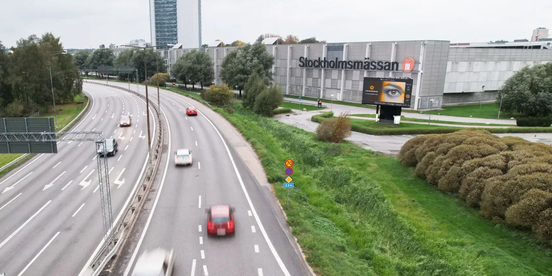 Trekanten_dronarbild-huddingevagen2 (1) triangle drone image billboards outdoor