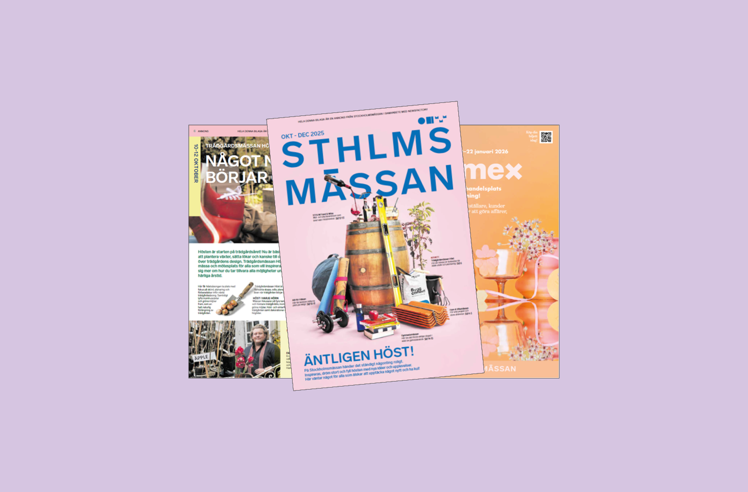 Nordens främsta mötesplats | Stockholmsmässan 4 Senaste magasinet med höstens event