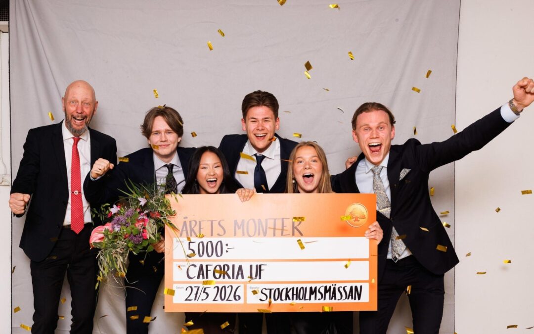 The Coffee of the Future Wins Best Booth at SM in Ung Företagsamhet 2026